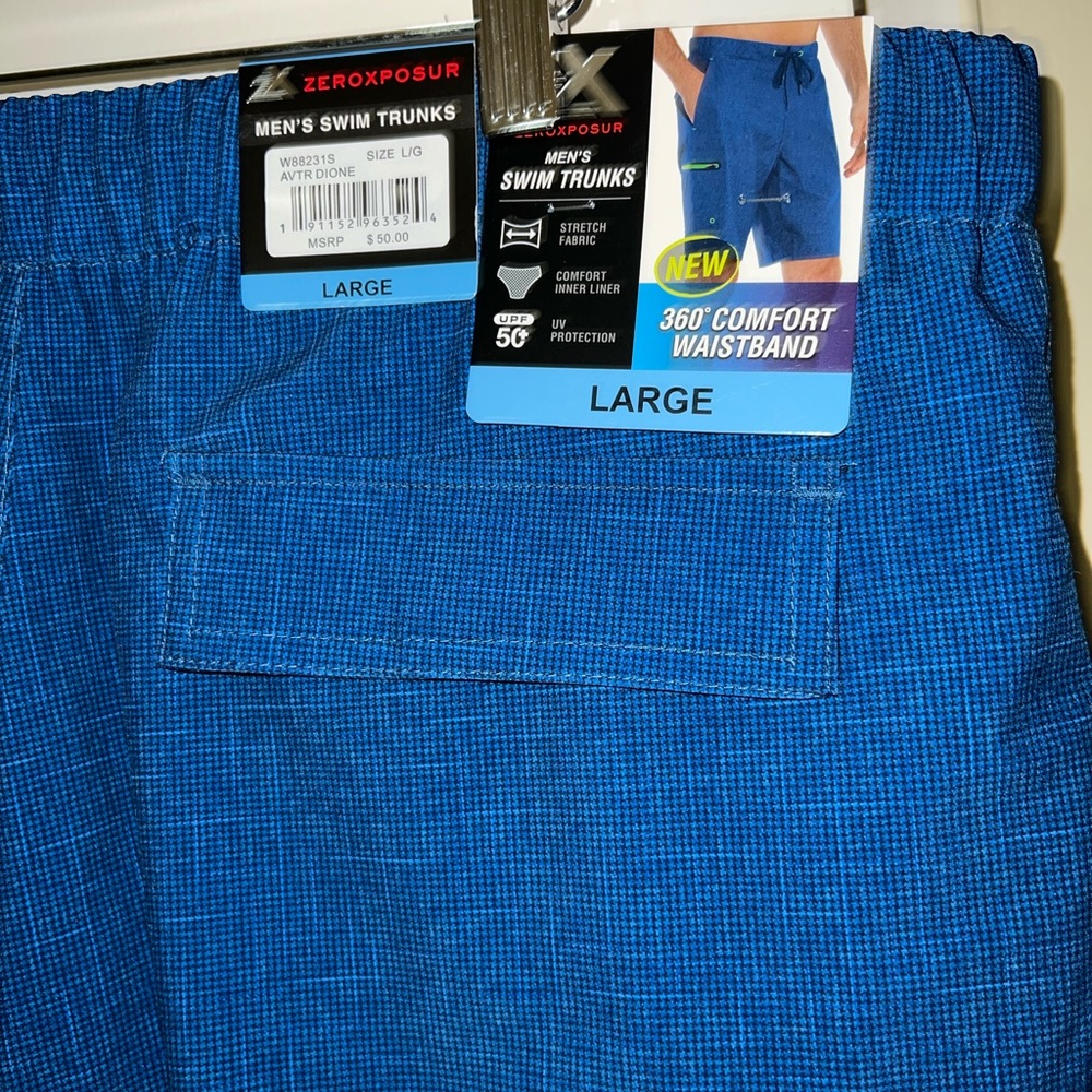 Men swimming trunks new large